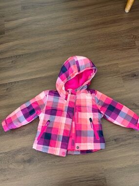 Cat & Jack Hot Pink Baby Hooded Jacket